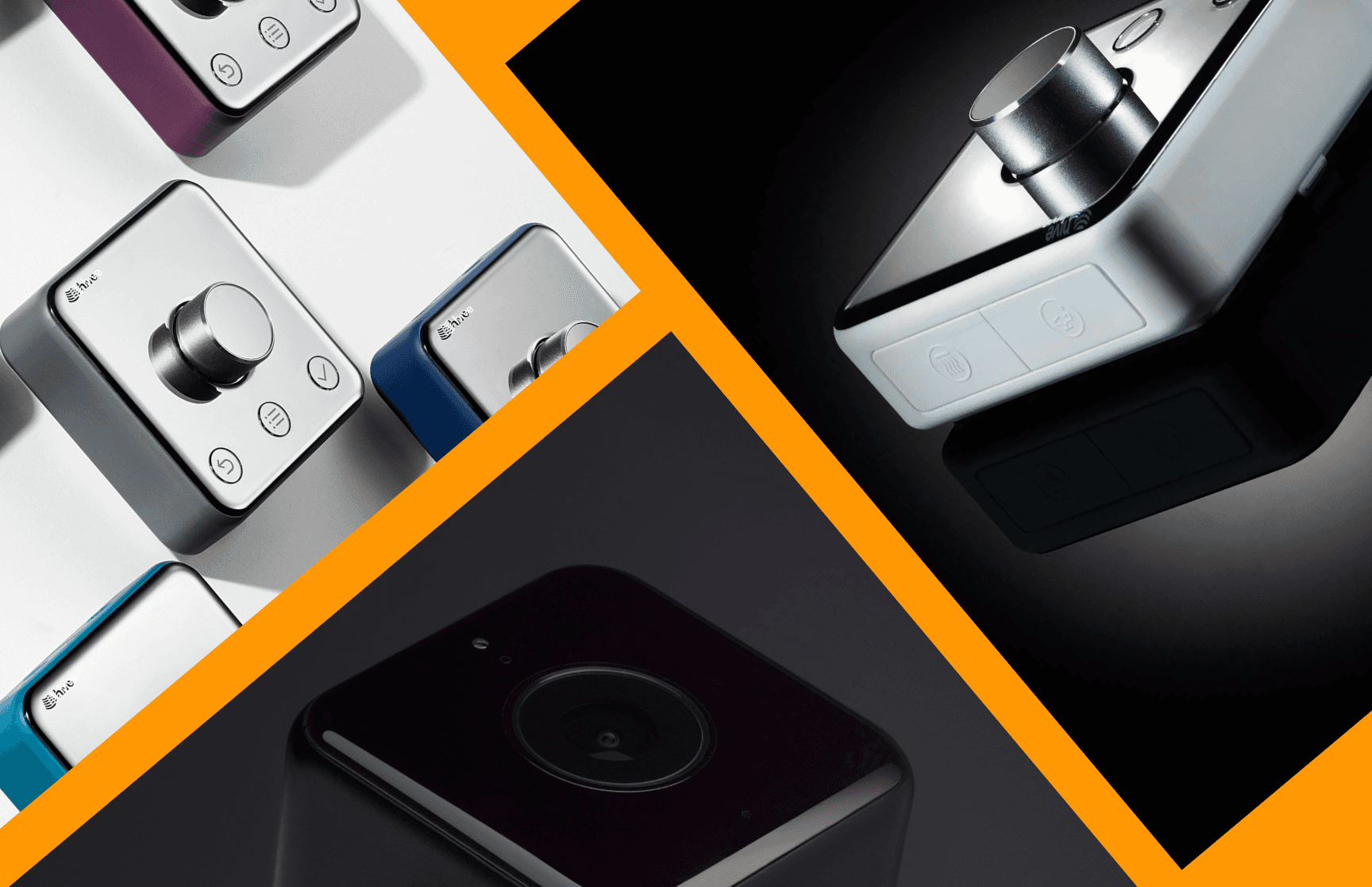 Hive connected home product and hardware design montage