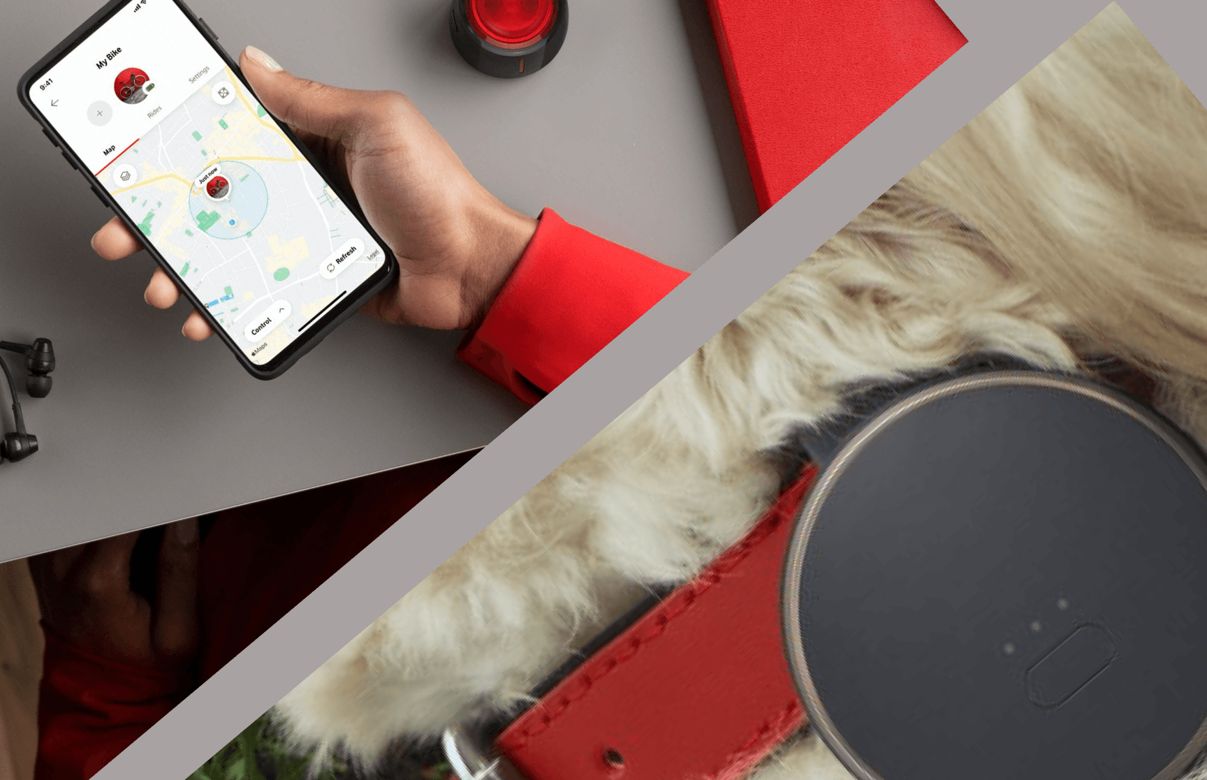 Vodafone connected product interface and device montage